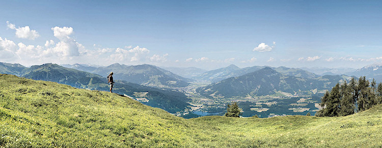 Kitzbüheler Alps with a fantastic vista